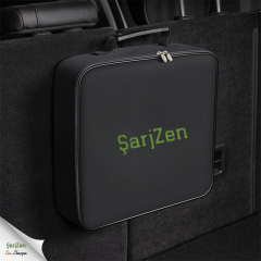 ŞarjZen Prime 3,5 KW Taşınabilir Araç Şarj Cihazı Siyah (Wifi+Bluetooth Mobil Uygulama)