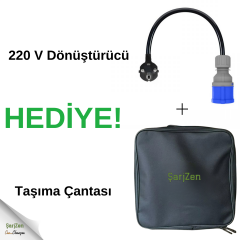 Şarjzen Power Zen 1 7.4 kW Taşınabilir Araç Şarj Cihazı (Wifi+Bluetooth Mobil Uygulama)