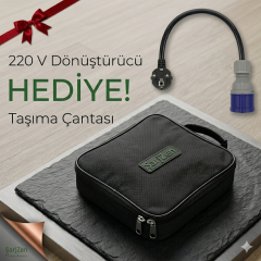 ŞarjZen Power Zen 2 - 7.4 kW  Taşınabilir Araç Şarj Cihazı (Wifi+Bluetooth+Mobil Uygulama)