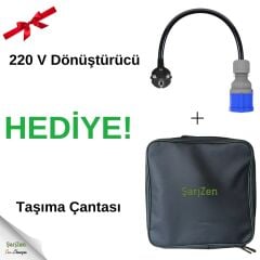 ŞarjZen Power Zen 2 - 7.4 kW  Taşınabilir Araç Şarj Cihazı (Wifi+Bluetooth Mobil Uygulama)