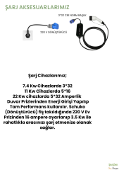 7 kw Dönüştürücü Şarj Başlığı (Adaptör)